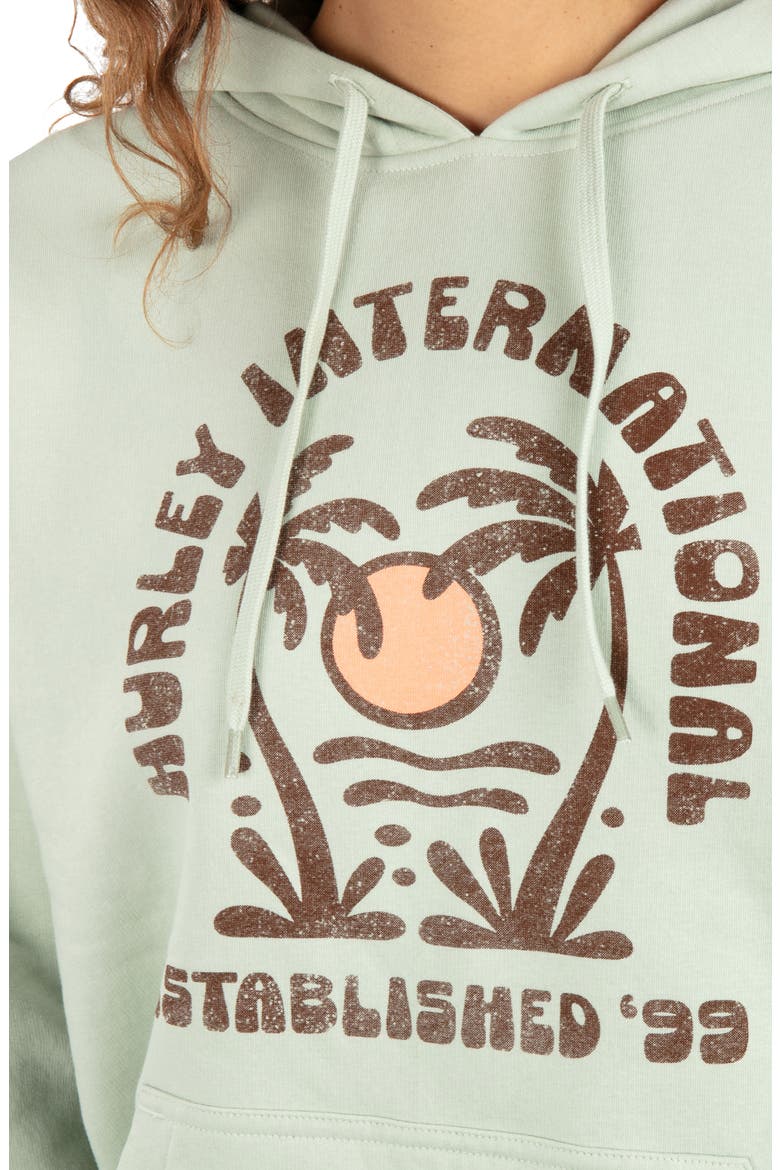 Sandbar Oversized Graphic Hoodie, Alternate, color, SEAFOAM