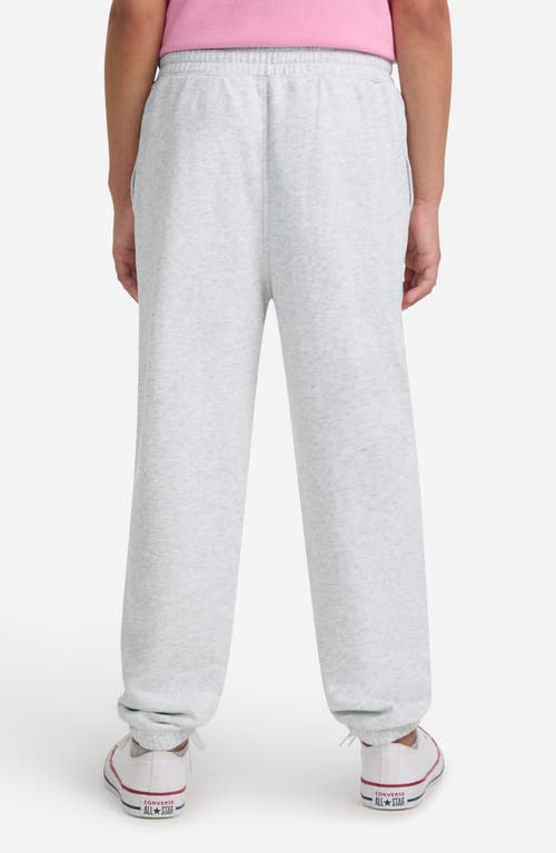 Abercrombie Kids Kids' Essential Fleece Joggers In Gray