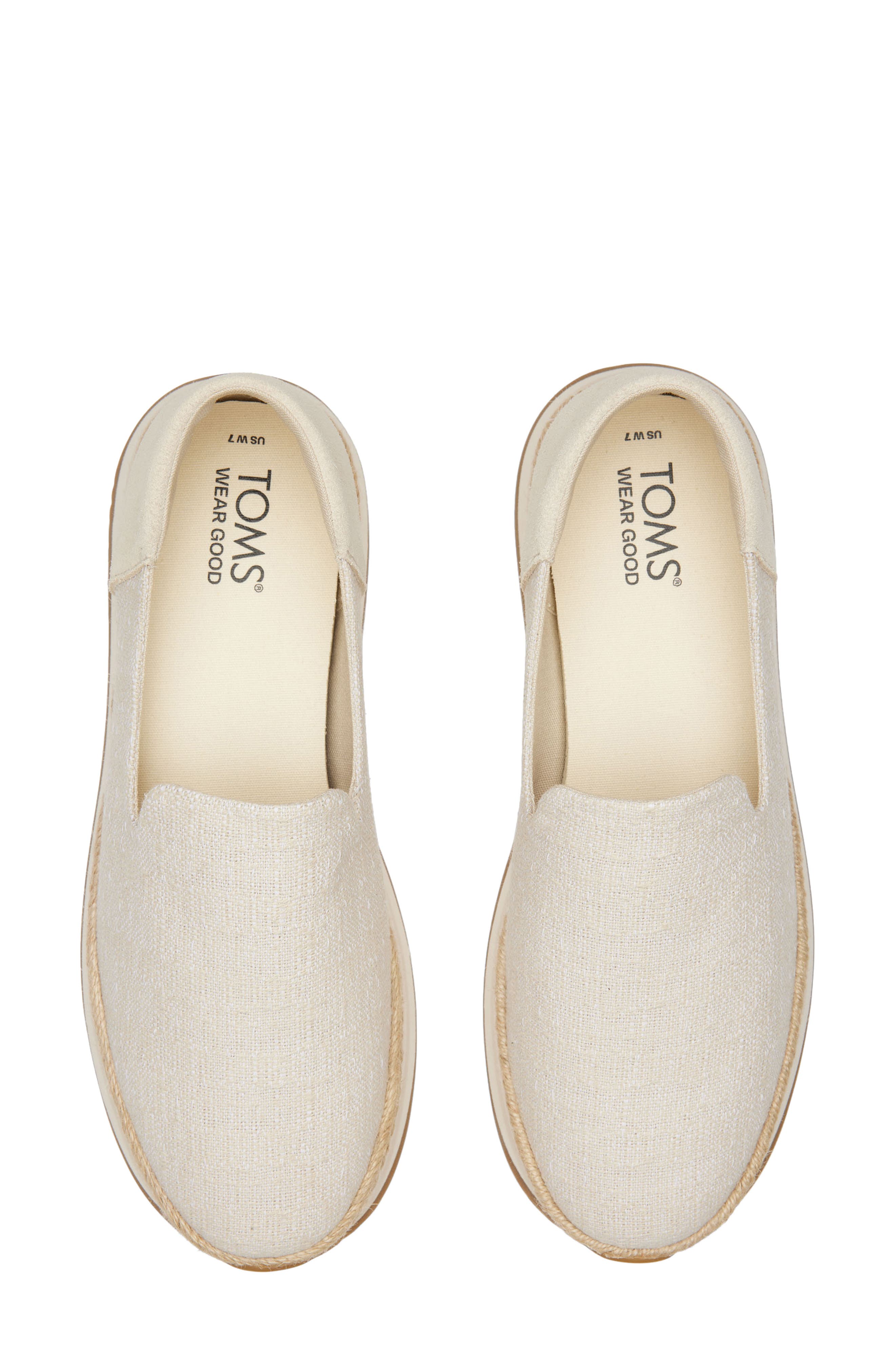 Jocelyn Slip-On Espadrille Sneaker, Alternate, color, NATURAL