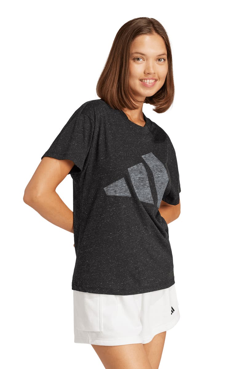 adidas Winners Graphic T-shirt, Alternate, color, Black/ White