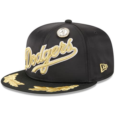 Men's New Era  Black Los Angeles Dodgers 2025 59FIFTY Day Gold Leaf 59FIFTY Fitted Hat