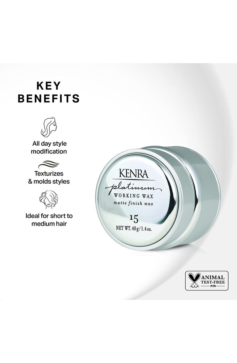 KENRA #14 Platinum Working Wax 1.4 oz, Alternate, color, N/A