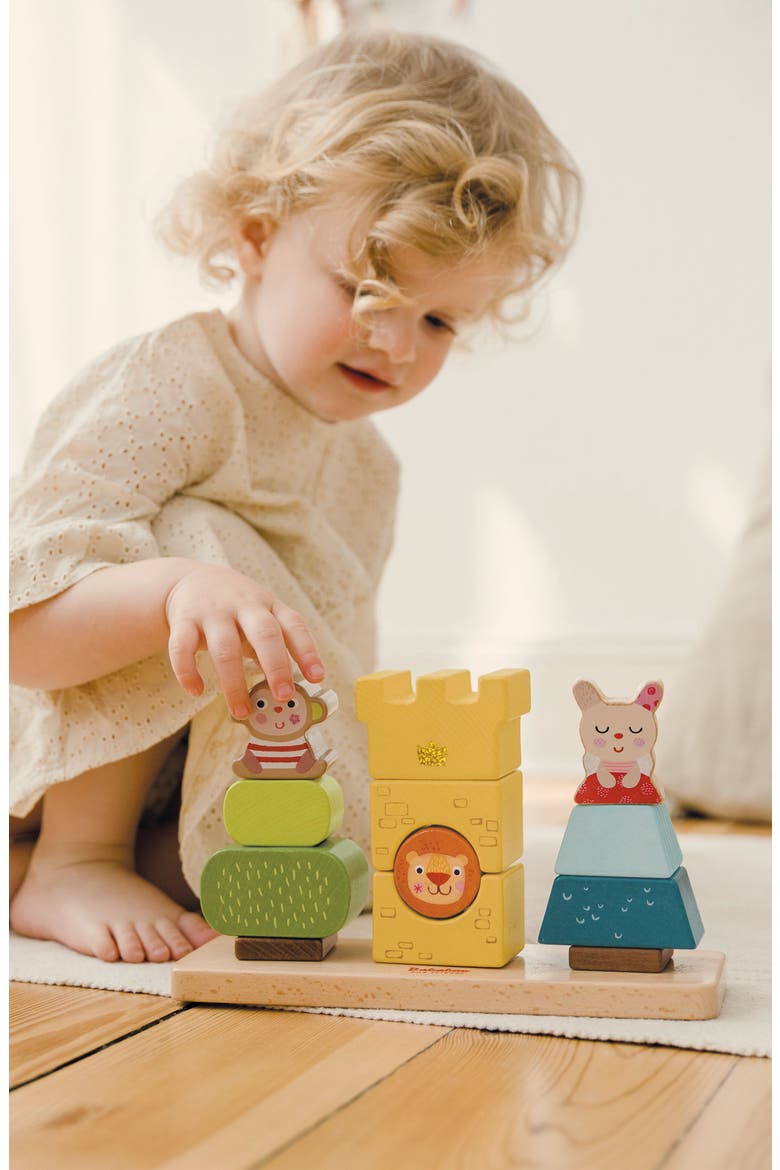 Friends Stacking Toy, Alternate, color, Multi / Yellow