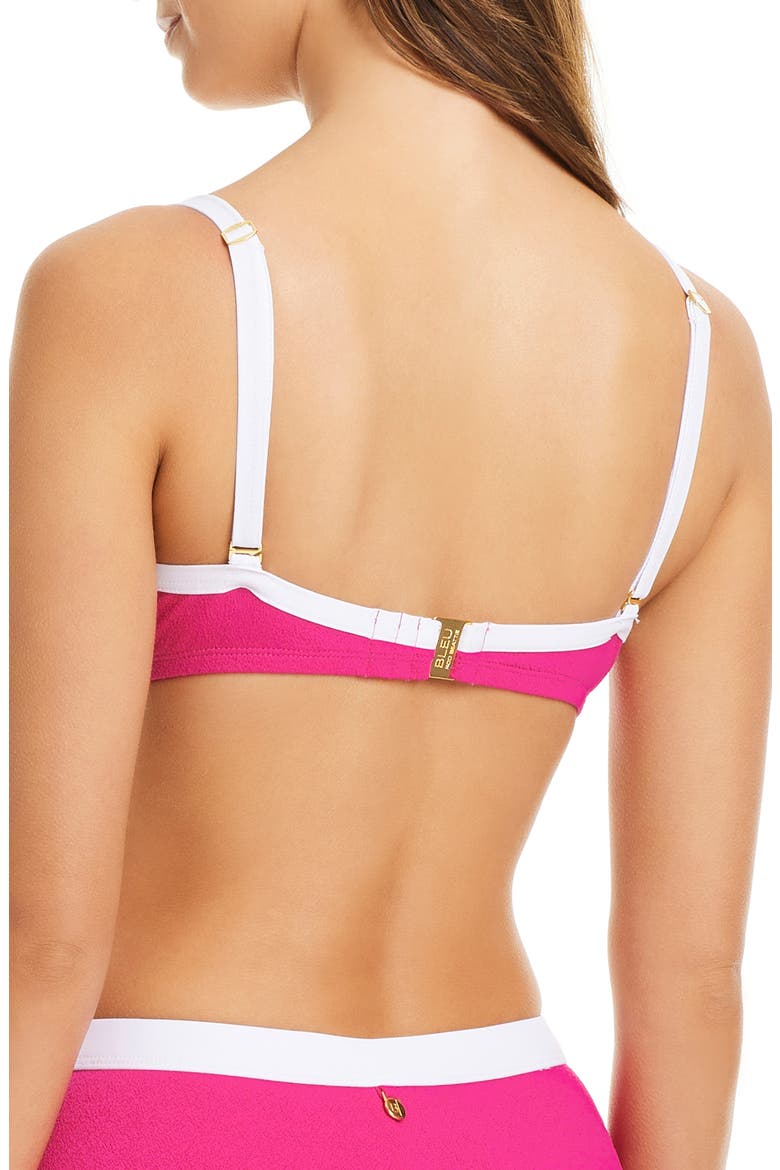 Underwire Bikini Top, Alternate, color, PINK PUNCH