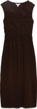 PER UNA BY M&S Embroidered Detail Cotton Jersey Dress