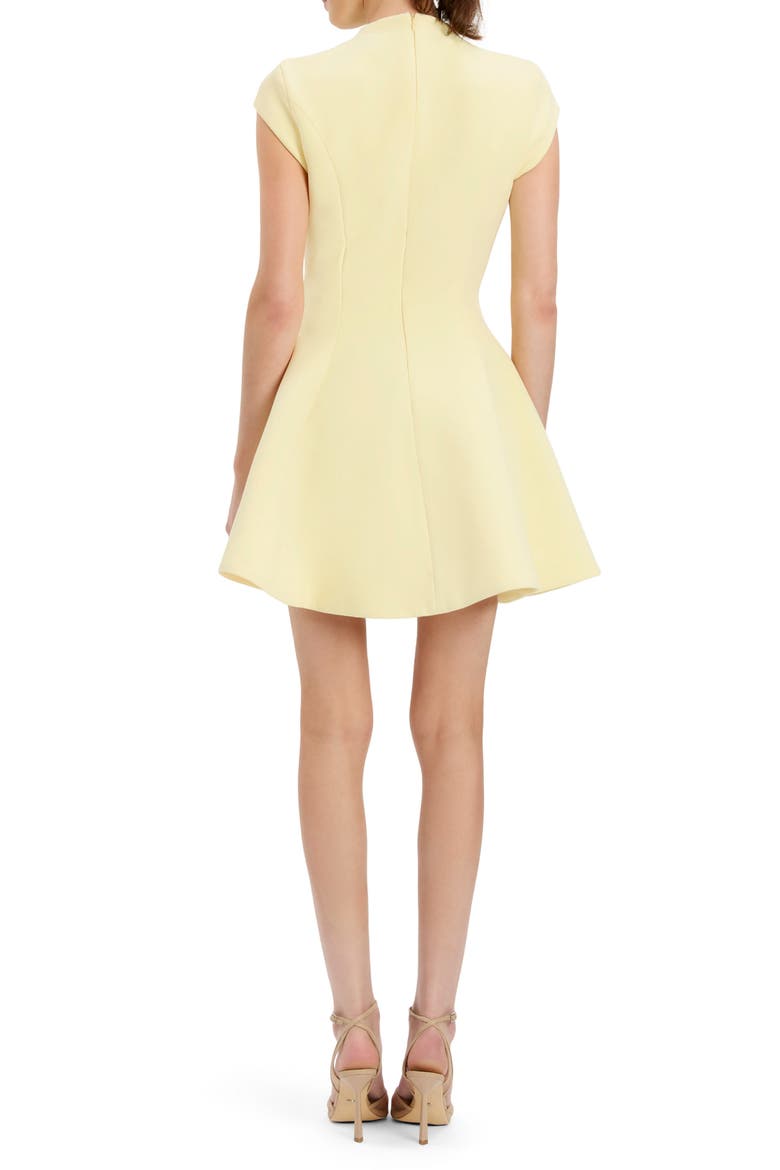 Beckett High Neck Minidress, Alternate, color, CANARY YELLOW