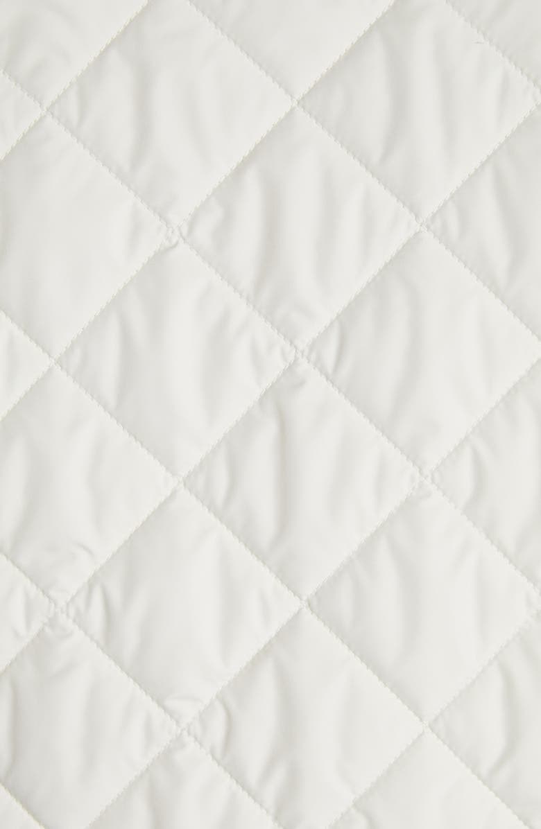 Moncler Chitre Diamond Quilted Jacket, Alternate, color, White