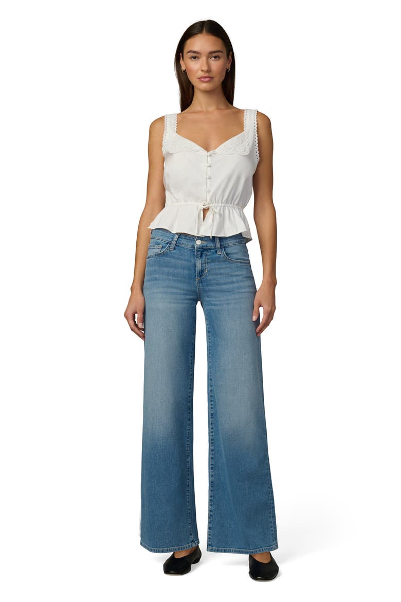 The Margot Sleeveless Peplum Top, Alternate, color, WHITE