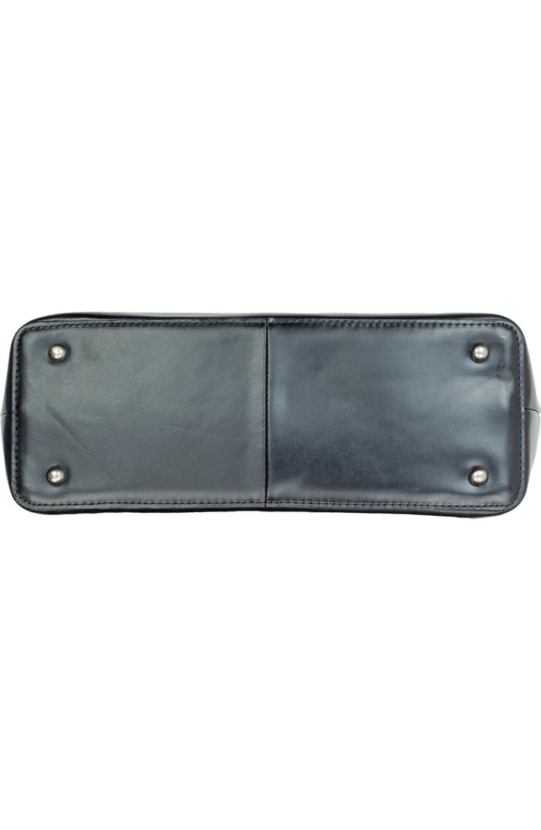 Patricia Nash Belle Leather Tote, Alternate, color, Black