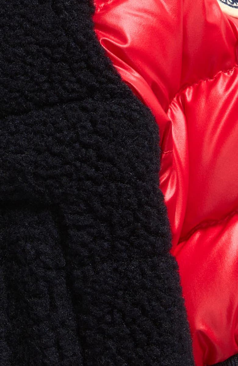 Moncler Kids' Tyler Mixed Media Puffer Jacket, Alternate, color, 