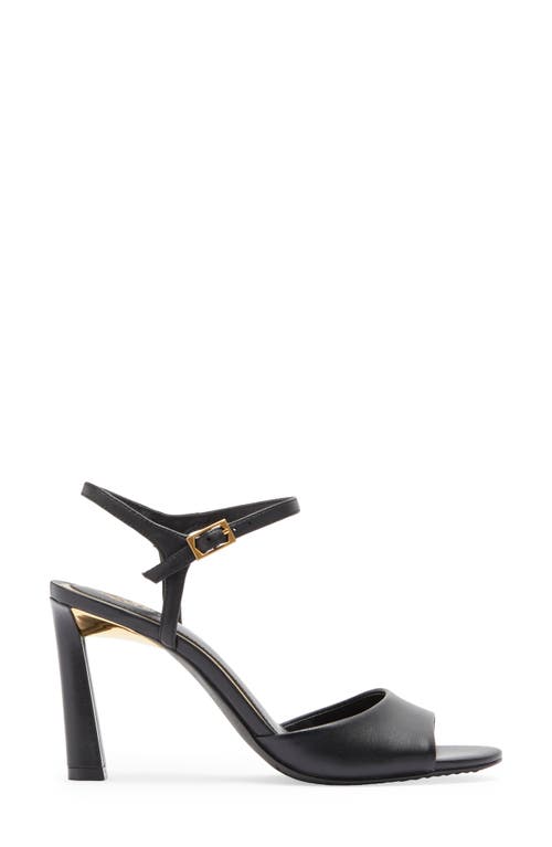Vince Camuto Lilah Ankle Strap Sandal In Black