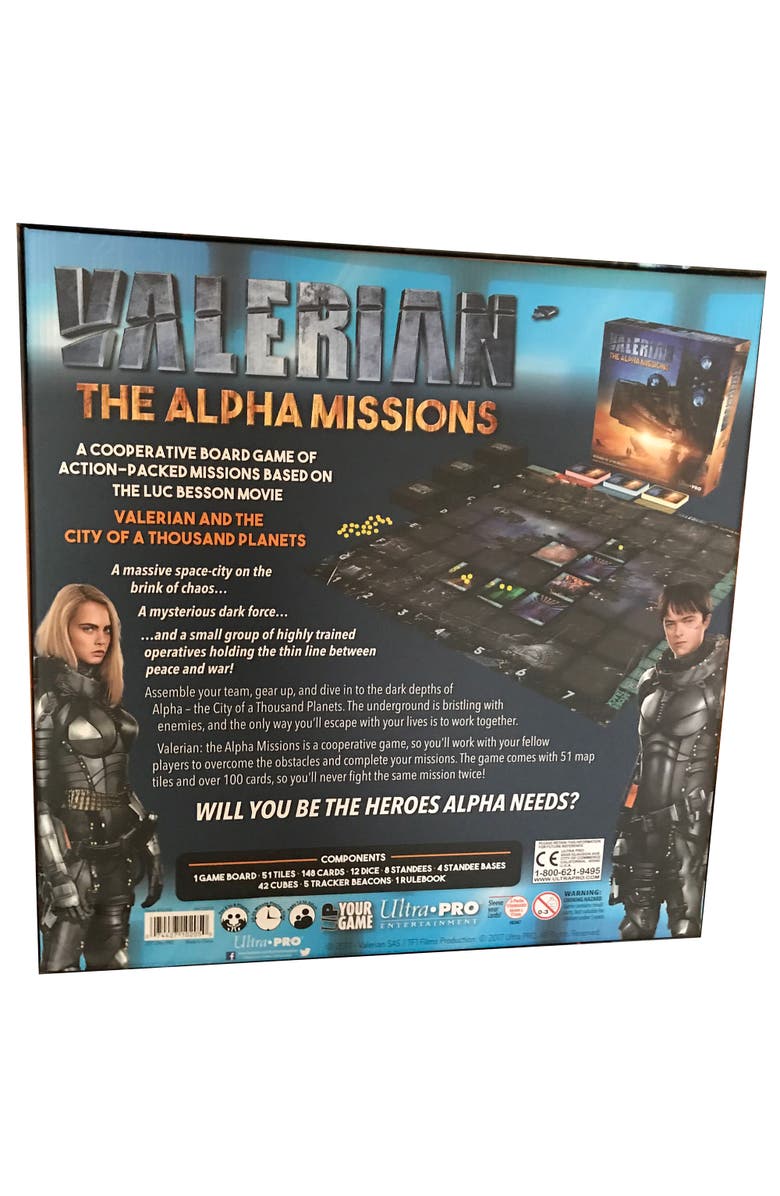 Ultra PRO Valerian The Alpha Missions Strategy Board Game, Alternate, color, 