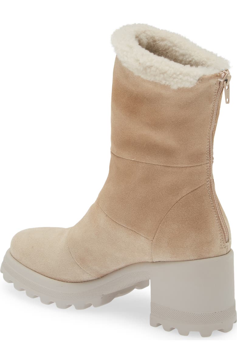 Voile Blanche Claire Genuine Shearling Boot, Alternate, color,