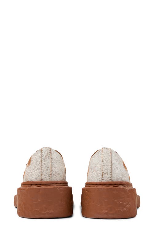 Camper Vamonos Mary Jane Shoe In White