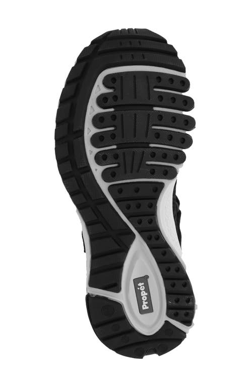 Propét Tour Knit Fx Sneaker In Black