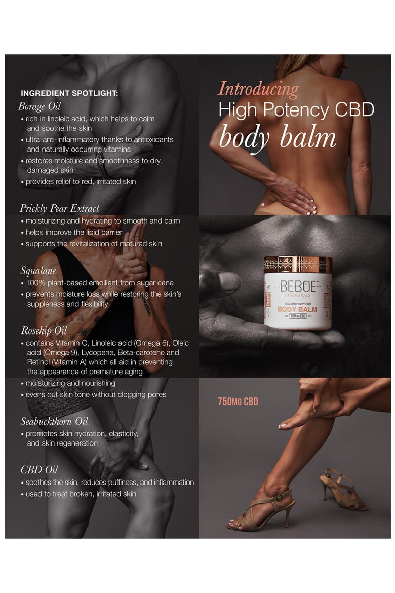High Potency CBD Body Balm, Alternate, color, NO COLOR