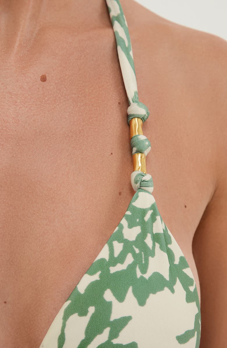ViX Paula Hermanny Oceana Paula Triangle Bikini Top, Alternate, color, Multi