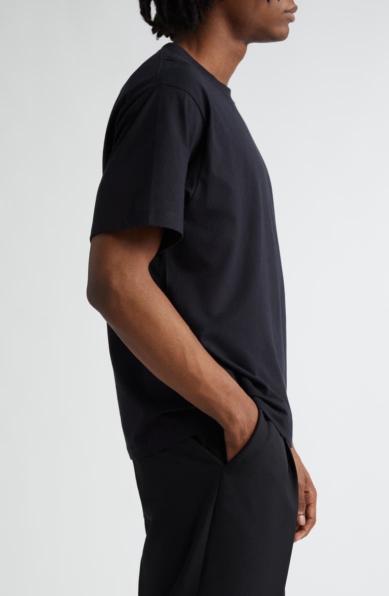 STOCKHOLM SURFBOARD CLUB Back Logo Organic Cotton Graphic T-Shirt, Alternate, color, Black