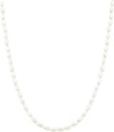 Bearfruit Jewelry 14k Gold Plated Linda Pearl Necklace Everyday Wear Statement Piece