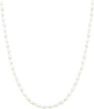 Bearfruit Jewelry 14k Gold Plated Linda Pearl Necklace Everyday Wear Statement Piece