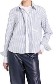 TWP Double Layer Boyfriend Shirt