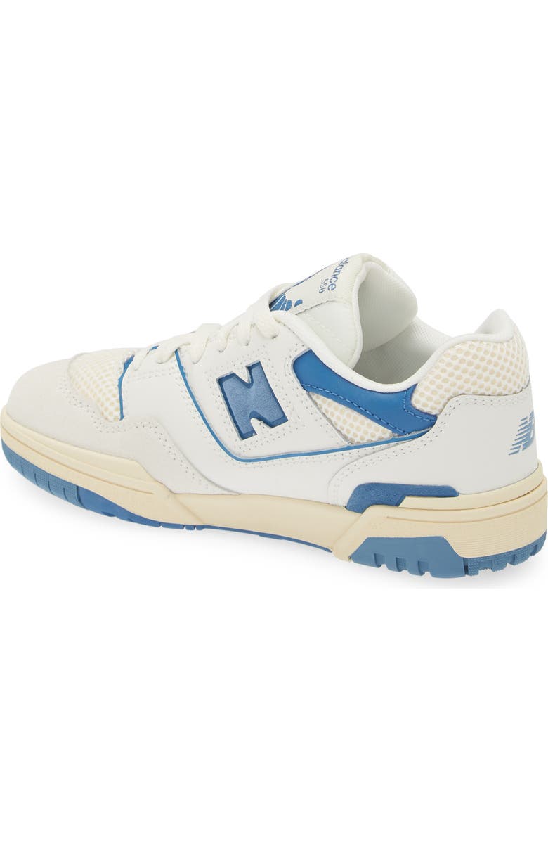 New Balance 550 Basketball Sneaker, Alternate, color, Heron Blue/ Sea Salt