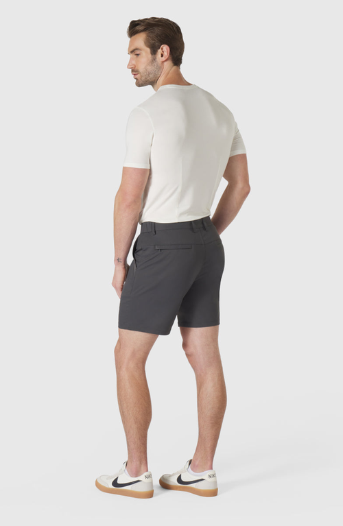 Jack Archer Jetsetter Tech Shorts In Charcoal Gray