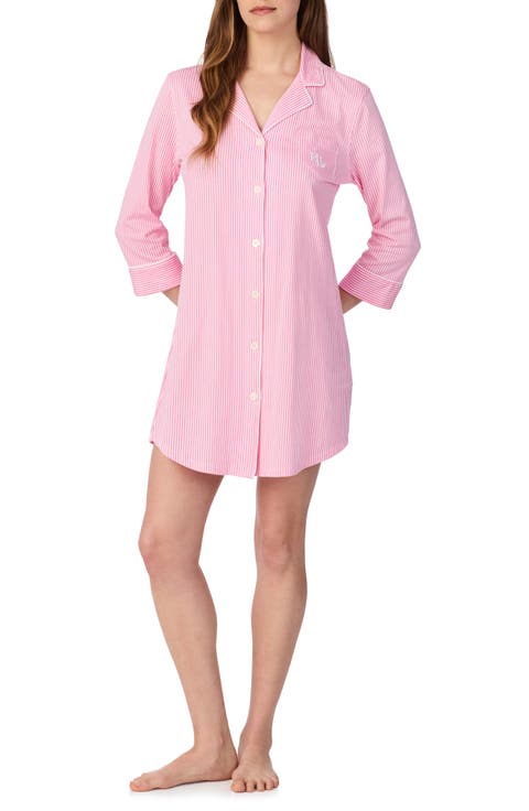 Cotton Jersey Sleep Shirt