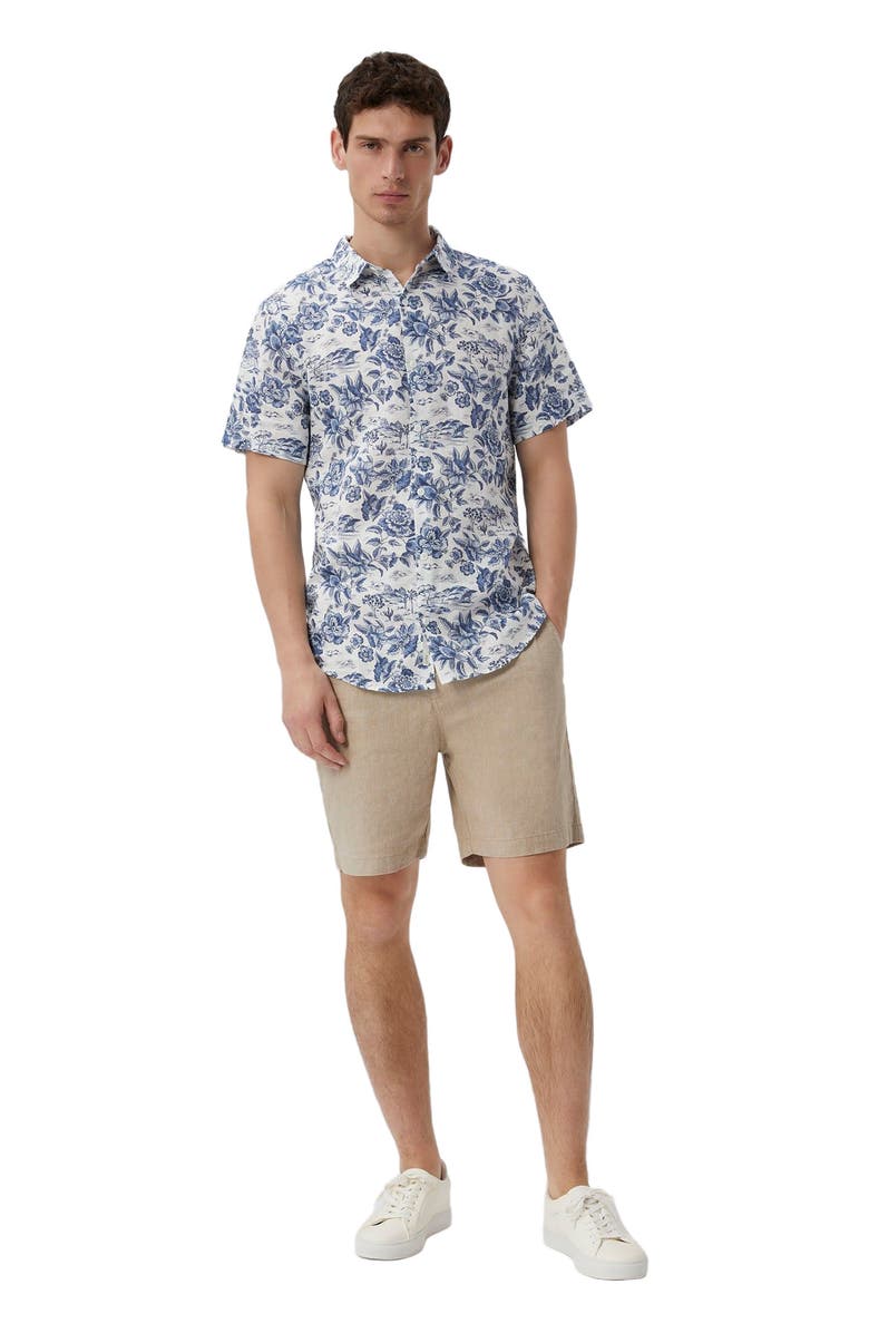 Onia 4-way Stretch Hybrid Walk Short 7", Main, color, Sand