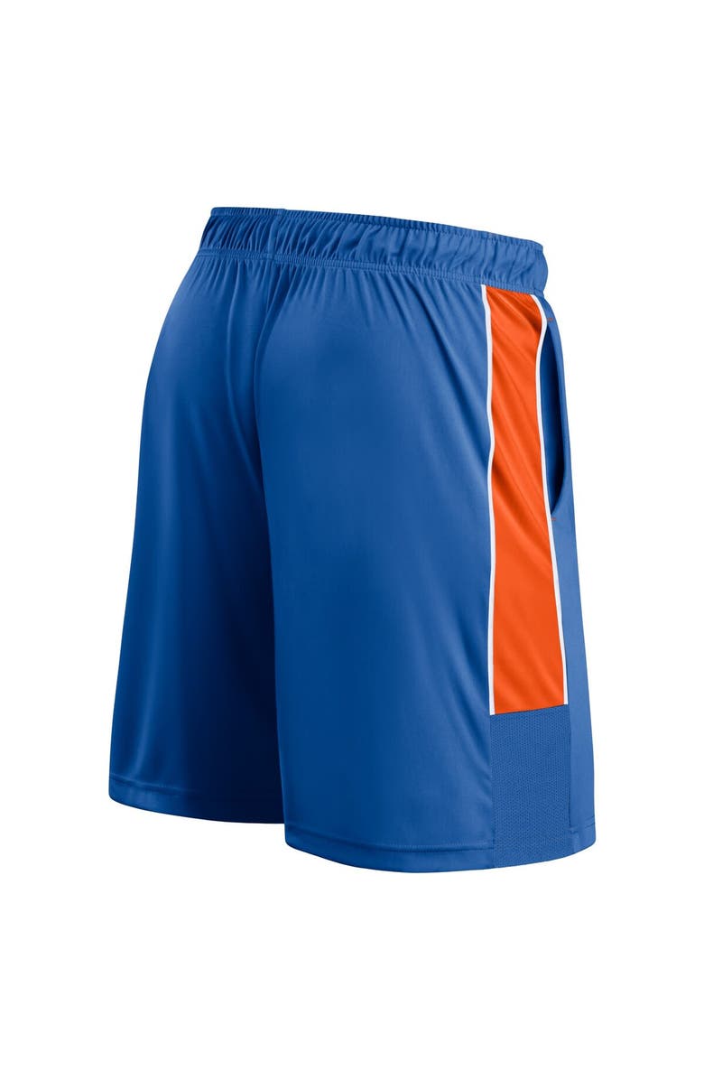 FANATICS Men's Fanatics Branded Blue New York Knicks Game Winner Defender Shorts, Alternate, color, 
