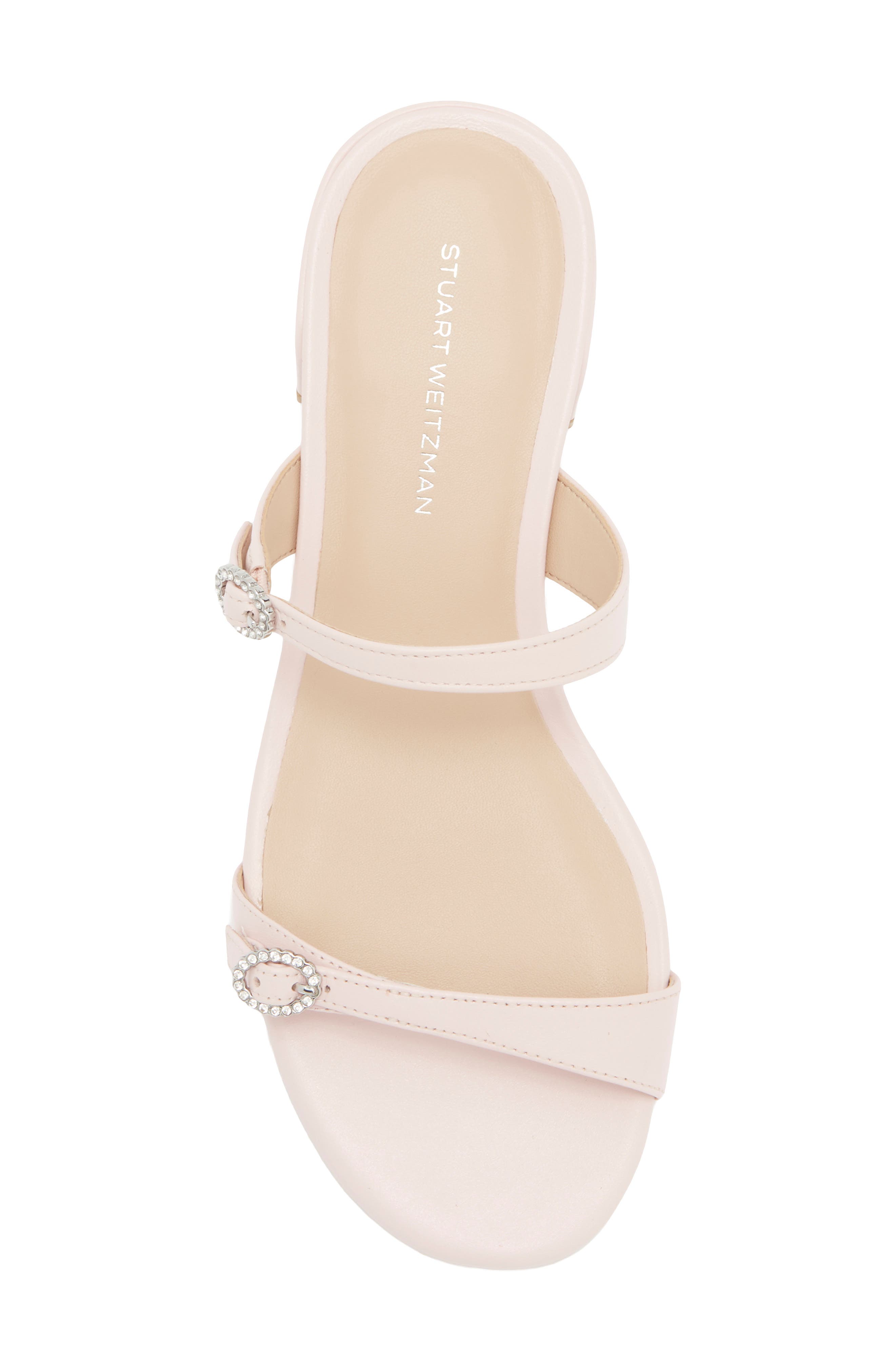 Ginger Crystal Slide Sandal, Alternate, color, LIGHT BLUSH