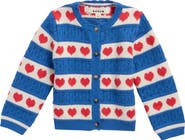 Mini Boden Kids' Scallop Trim Cardigan