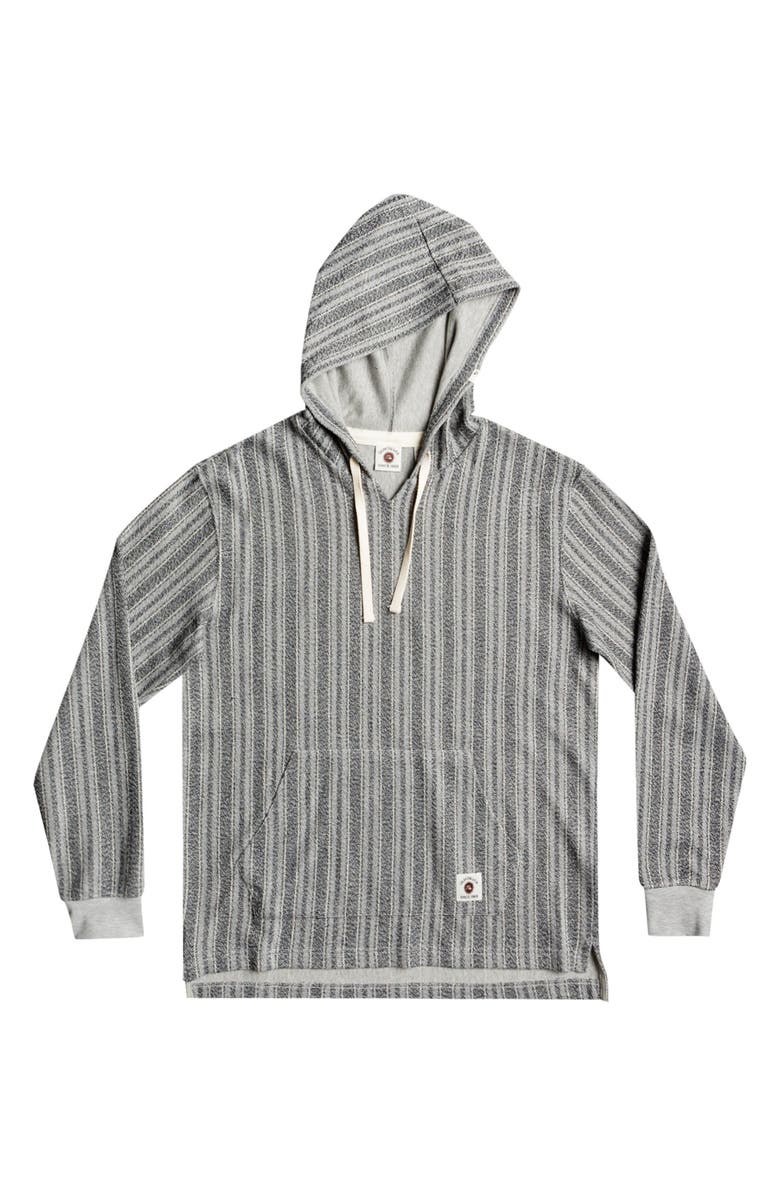 Quiksilver Men's Baja Surf Stripe Hoodie, Main, color, 