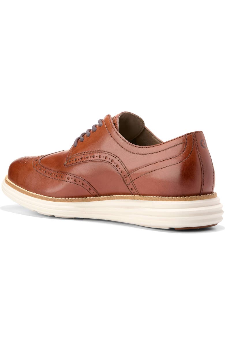 Cole Haan OrignalGrand Remastered Wingtip Derby, Alternate, color, Woodbury/ Ivory