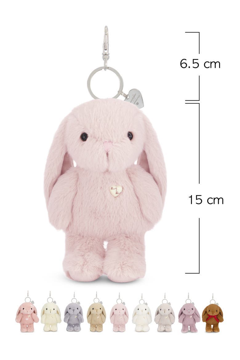Penelope the Bunny Set of 2 Plush BFF Keychains, Alternate, color, Blossom & Sunshine