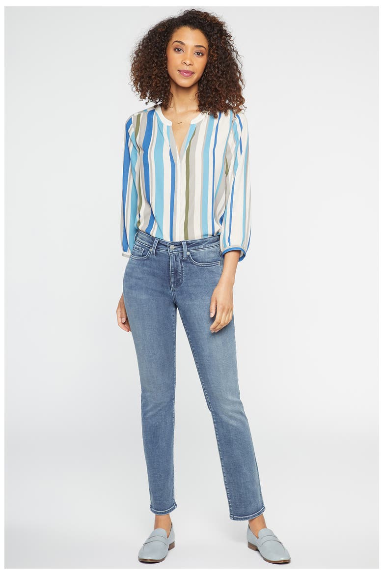 Sheri Slim Straight Leg Jeans, Alternate, color, PLAYLIST