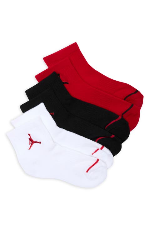 Kids' 3-Pack Quarter Crew Socks (Big Kid)