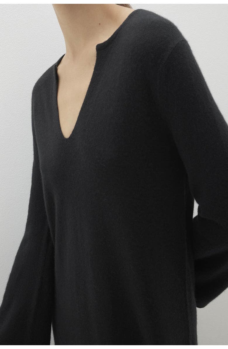 NAKED CASHMERE Katerina Cashmere Kaftan, Alternate, color, Black