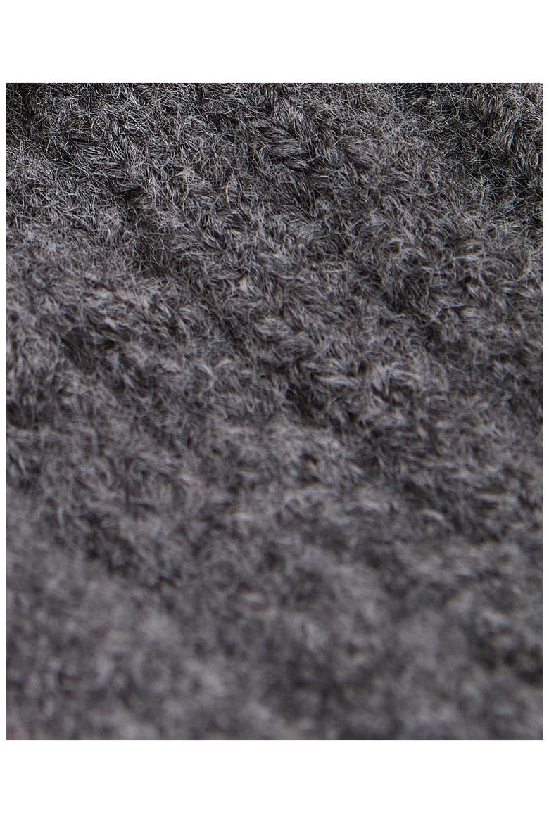 Elsdon Cable Knit Mittens, Alternate, color, GREY