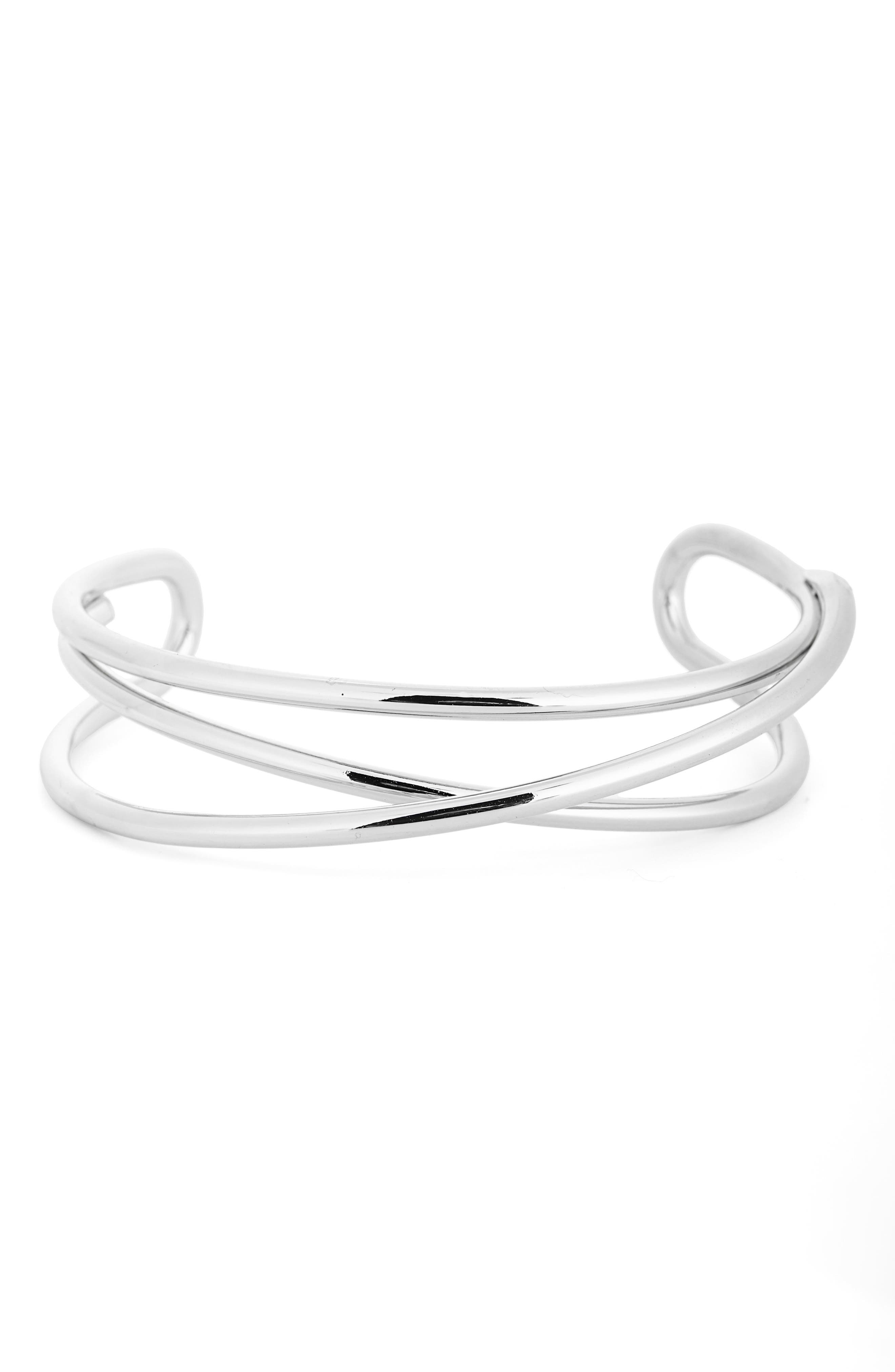 Crossover Cuff Bracelet
