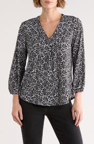 Vince Camuto Balloon Sleeve Knit Top