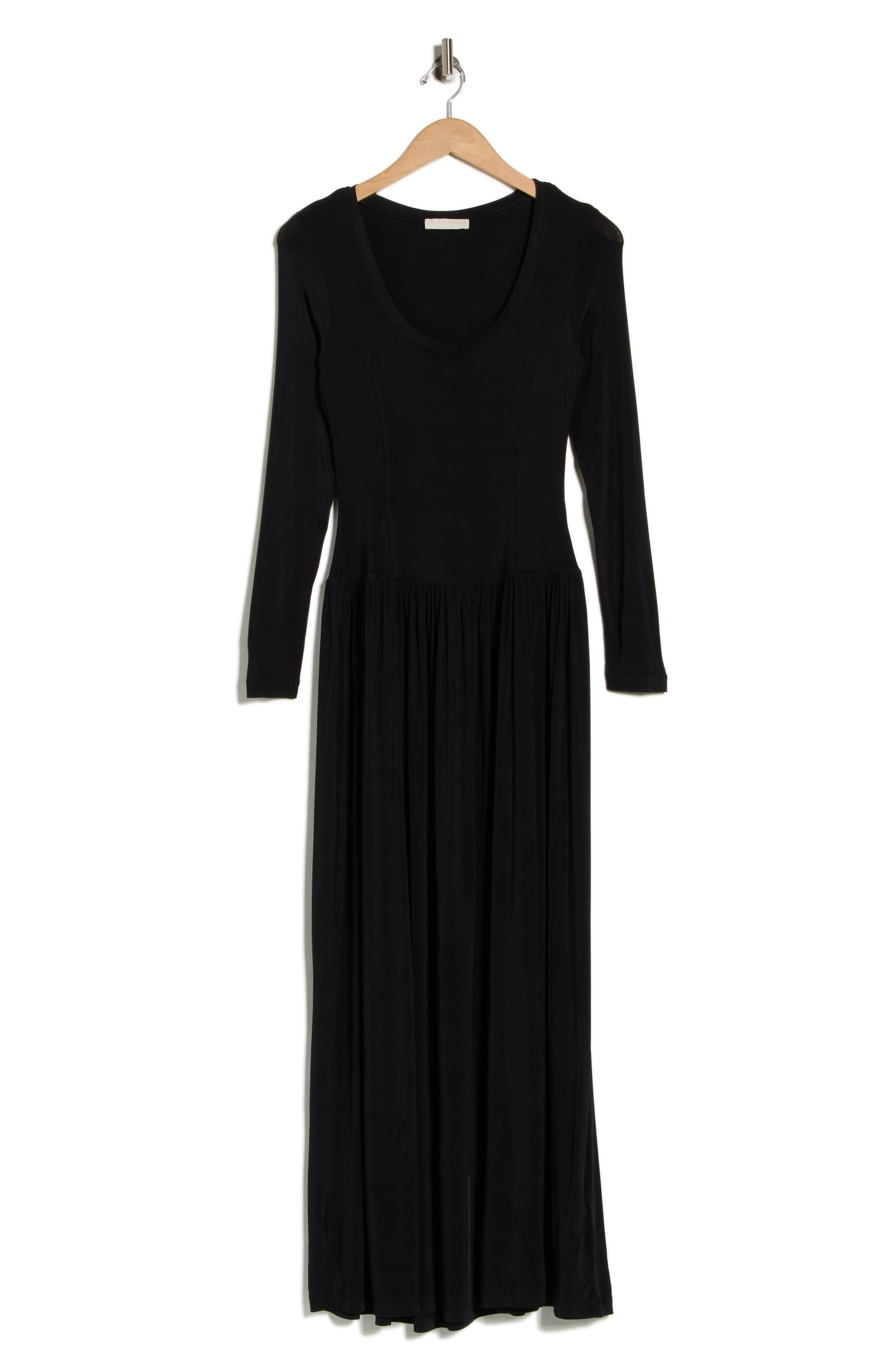 Ulla Johnson Amal Long Sleeve Jersey Maxi Dress