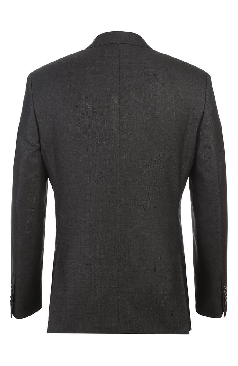 English Laundry Notch Lapel Wool Blend Two-Piece Suit, Alternate, color, Brown