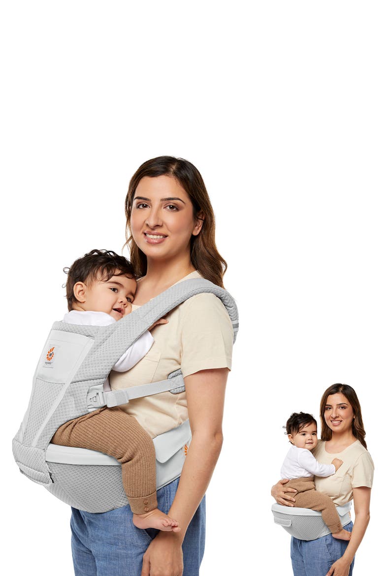 Alta Hip Seat Baby Carrier, Alternate, color, PEARL GREY