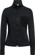 Courrèges Long Sleeve Twill Zip Top