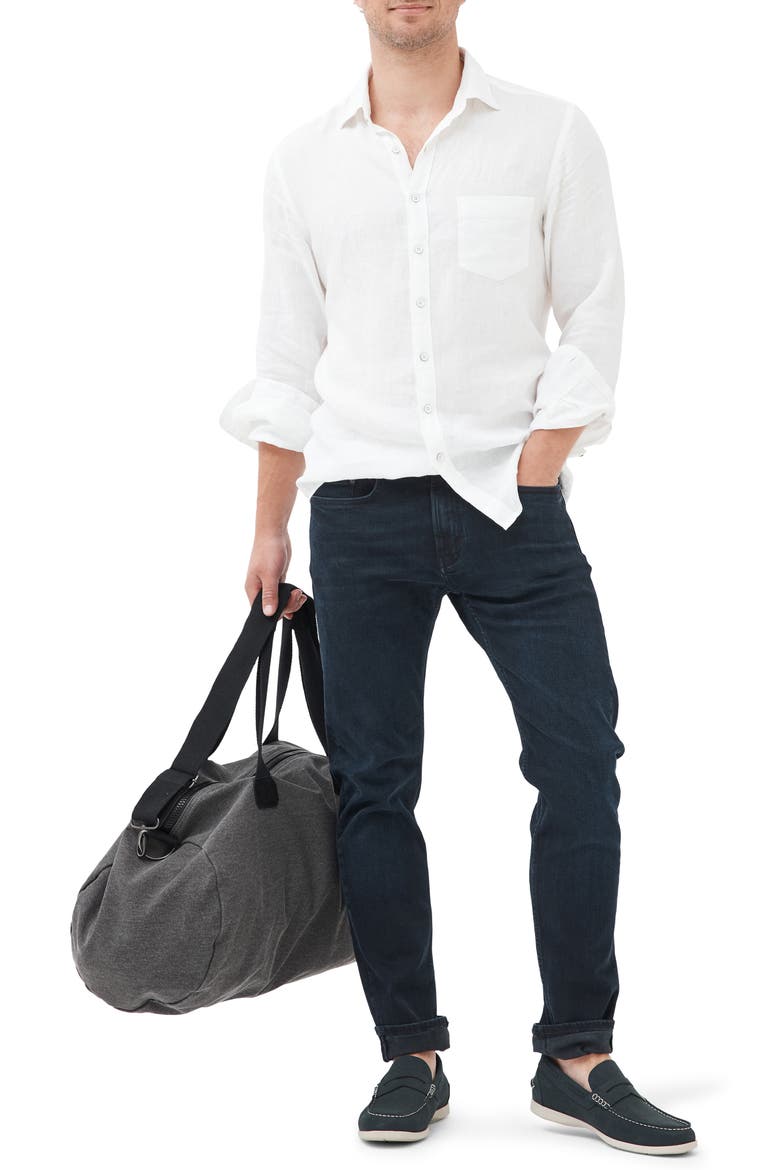 Stretch Jeans, Alternate, color, BLUE BLACK