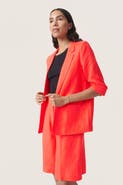 Soaked in Luxury Malia Open Front Notch Lapel Blazer