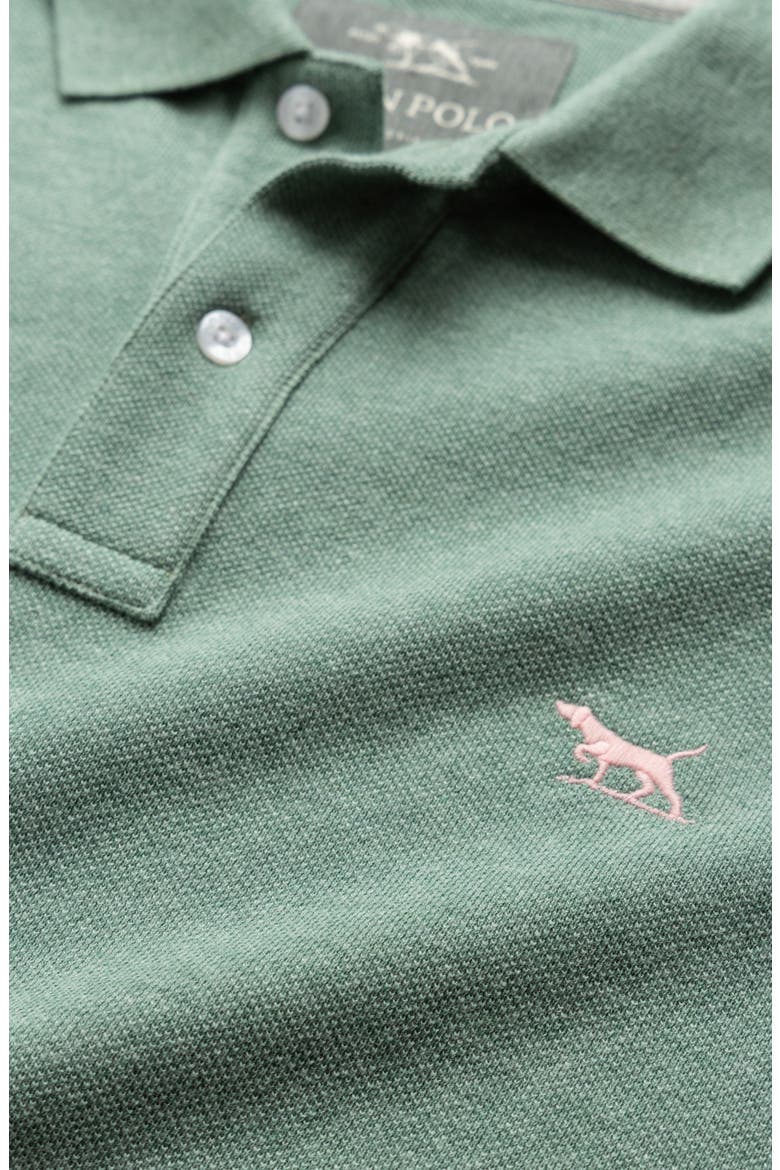 Gunn Piqué Sports Fit Cotton Polo, Alternate, color, DUSTY SAGE