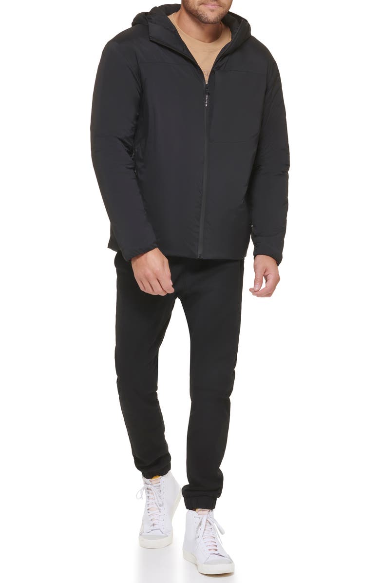 Tommy Hilfiger Water Resistant Hooded Insulated Jacket, Alternate, color,