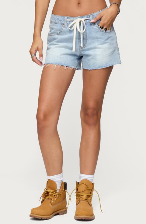Milla Low Rise Denim Shorts